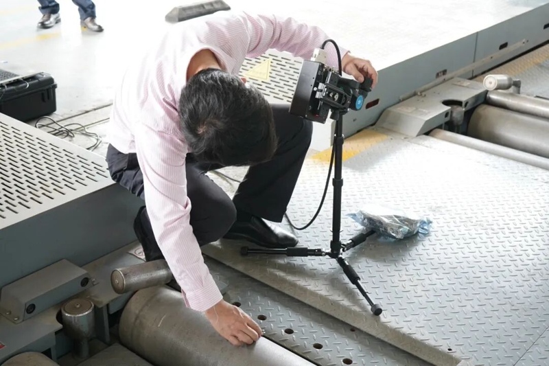 Anche melu ing test calibration ing situs kanggo standar eV safety sing gegandhengan